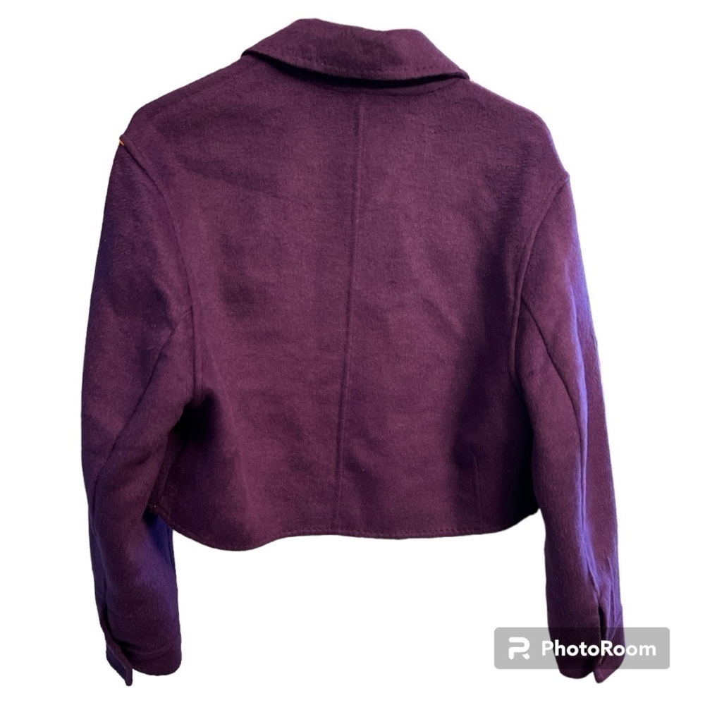 NWOT House of Harlow 1960 cropped wool blend jacket size XS - Picture 2 of 5